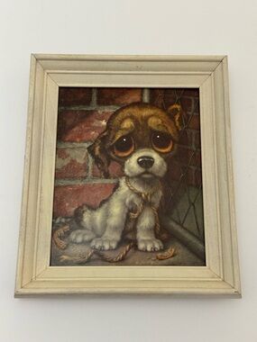 Vintage Gig Pity Puppy 208 - framed print